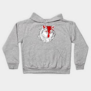 Wild Head Wolf Kids Hoodie